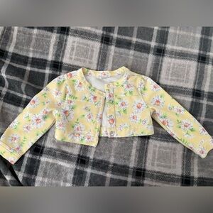 Anvil Floral Yellow Diaper Cover